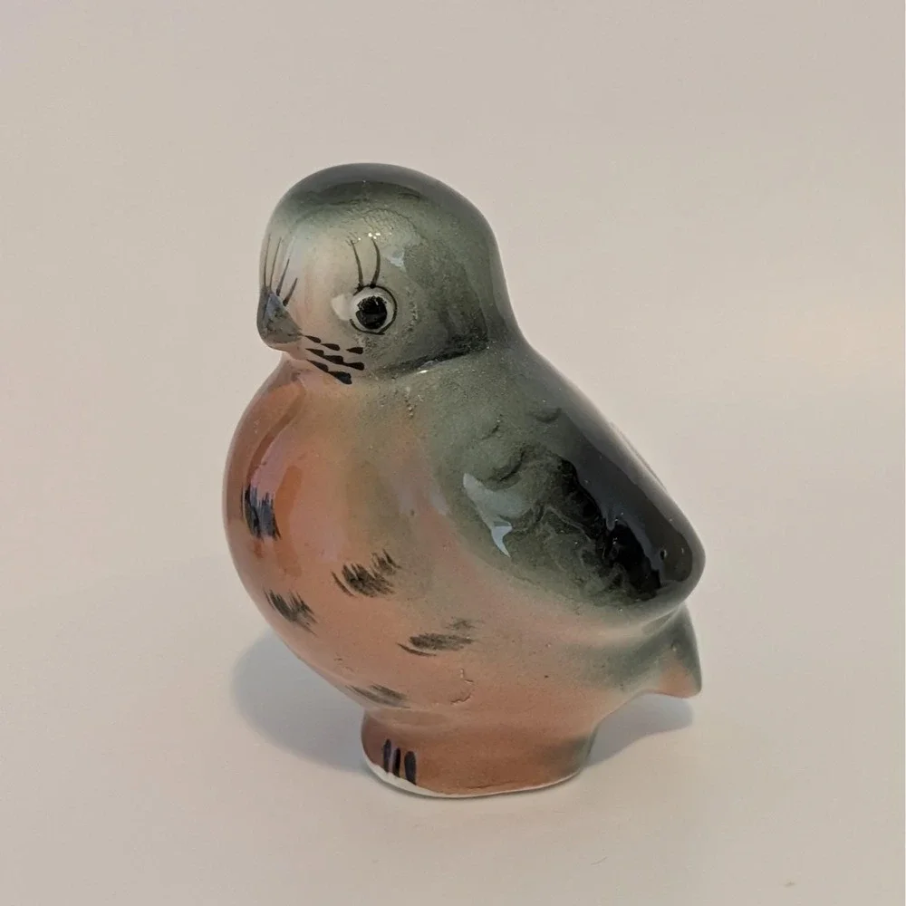 Vintage Norcrest Robin Bird Salt And Pepper Shakers. Made In Japan